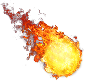 Download Fireball Boladefogo Fire Fogo Bola Ball Effect Fireball Sticker For Picsart Png Free Png Images Toppng