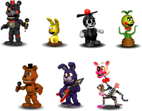 Fnaf World Top 10 Best Characters