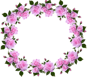 Download Free Photo Floral Decorative Border Roses Frame Gambar Bingkai Bunga Mawar Png Free Png Images Toppng