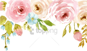 Download Free Png Download Colorful Floral Design Png Png Images Watercolor Flower Background Png Free Png Images Toppng