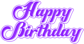 Download Free Png Download Purple Happy Birthday Png Images Calligraphy Png Free Png Images Toppng