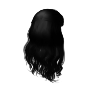 Download Free Roblox Hair Black Png Free Png Images Toppng - roblox free white hair