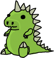 Download godzilla cute png - Free PNG Images | TOPpng