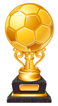Golden Football Top Torschützenkönig Award mit Gravur kostenlos 