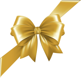 Download Gold Ribbon Bow Png Free Png Images Toppng