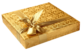 Download Golden Birthday Gift Png Free Png Images Toppng