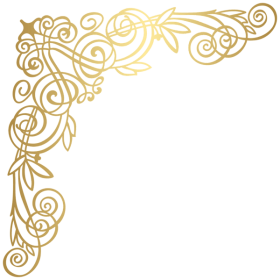 Download gold corner clipart png photo | TOPpng