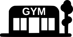 Download Gym Building Sport Training Svg Icon Free Gym Icon Png Free Png Images Toppng