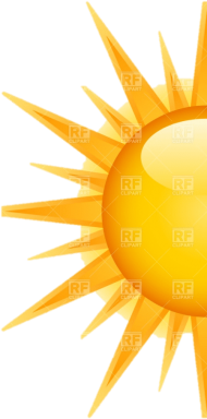 Download Half Sun Graphic Royalty Free Download Transparent - Half ...