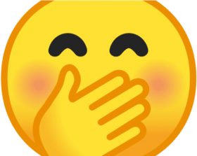 Hand Emoji Clipart Emoji Meaning - Emoji Hand On Mouth Png 