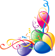 Download Happy Birthday Balloons Png Image Balloon Corner Border Png Free Png Images Toppng