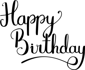 Download Happy Birthday Calligraphy Png Transparent Image Calligraphy Png Free Png Images Toppng