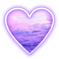 Heart Tumblr Clouds Purple Anime Png Heart Png Tumblr ...