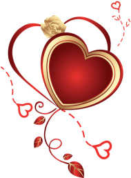 Download Heart With Rose Png Free Png Images Toppng