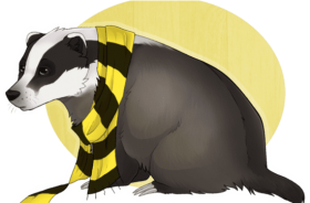 Hufflepuff Baby Badger Vector Art - turystawlaczkach