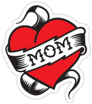 Download I Love Mom Heart Tattoo Png Mom Tattoo Png Free Png Images Toppng