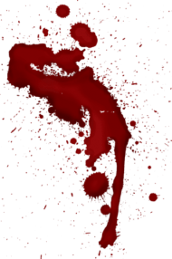 Download In By Rhonda Fogle On Creepy Halloween Halloween Blood Splatter Png Free Png Images Toppng - roblox bloody face