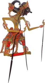 Wayang Kulit God Puppet