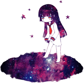 Download Irl By Tokyomenace On Galaxy Anime Girl Transparent Png - galaxy girl transparent png galaxy girl free roblox hair