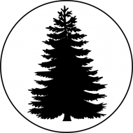 Download Ix For Evergreen Tree Outline Pine Tree Silhouette Free Png Free Png Images Toppng