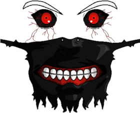 Download Kaneki Ken Mask Png T Shirt Ghoul Roblox Png Free Png Images Toppng - roblox mask template