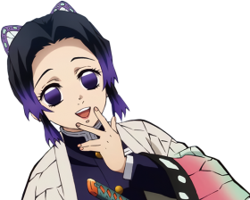 Download Sticker Cryfield Cryfield Anime Kikoojap Kj Shinobu Kimetsu No Yaiba Png Free Png Images Toppng