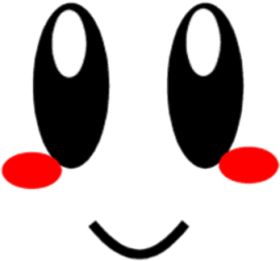 Download Kirby Face Transparent Png Free Png Images Toppng - poker face kirby roblox roblox meme on meme