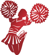 Download Life Christian Academy Is Pleased To Offer A Cheerleading Red And White Pom Poms Clipart Png Free Png Images Toppng