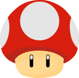 Mario Mushroom Free Png Image - Super Mario Mushroom Png Image With ...