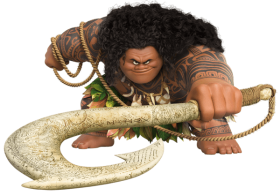 Download Maui Moana Disney Large Png Free Png Images Toppng