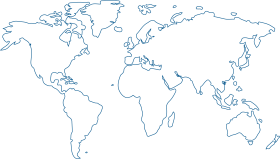 earth map coloring page