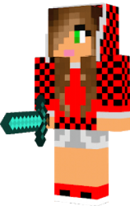 vídeo de minecraft de menina