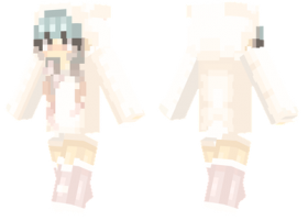 Download Minecraft Skins Baby Bunny Skin Png Free Png Images Toppng