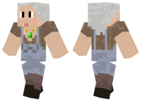Download Minecraft Skins Granny Bacon Skin Png Free Png Images Toppng - get roblox lego girl noob minecraft skin for free