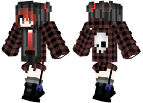 Download Minecraft Skins Midnight Blaze Skin Png Free Png Images Toppng