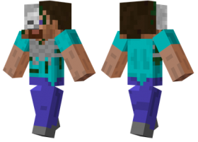 Download Minecraft Skins Skeleton Head Skin Png Free Png Images Toppng