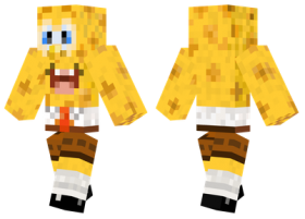 Download Minecraft Skins Spongebob Skin Png Free Png Images Toppng