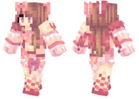 Download Minecraft Skins Valentines Bunny Skin Png Free Png Images Toppng