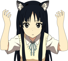 Download Mio Akiyama Neko Png Free Png Images Toppng