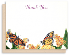 Download Monarch Butterfly Flat Note Cards Foral Business Thank You Card Png Free Png Images Toppng - butterfly crop top roblox template