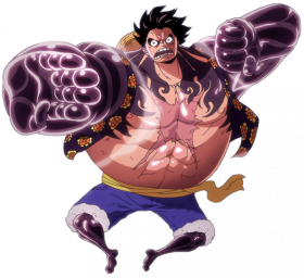 Download Monkey D Luffy Gear 4 Render Png Free Png Images Toppng - monkey d luffy top roblox