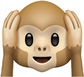 Download Monkey Whatsapp Emoji Ios Whatsappemoji Iosemoji Emojis Whatsapp Emoji Monkey Png Free Png Images Toppng