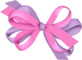 Pink Ribbon Vector PNG