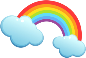 Download Rainbow Cloud Arc En Ciel Chaine Tv Png Free Png Images Toppng