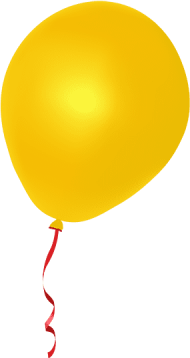Download Real Balloons Png Yellow Balloon Png Clip Art Png Free Png Images Toppng