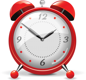 Download Red Alarm Clock Png Free Png Images Toppng