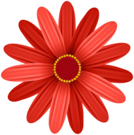 Download red flower transparent png - Free PNG Images | TOPpng