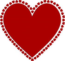 Download Red Frame Heart Heart Shape Png Photo Frame Png Free Png Images Toppng