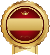 Download Red Gold Seal Badge Png Free Png Images Toppng