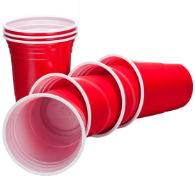 Download Red Party Cups - Red Solo Cups Transparent Png Image With ...